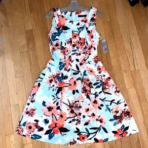 FLORAL VINTAGE DRESS